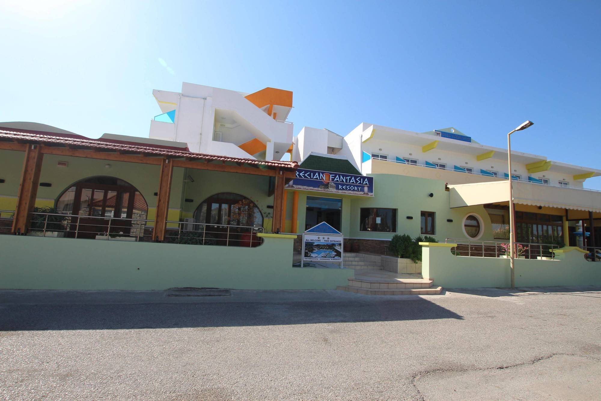 Grecian Fantasia Resort Faliraki Buitenkant foto
